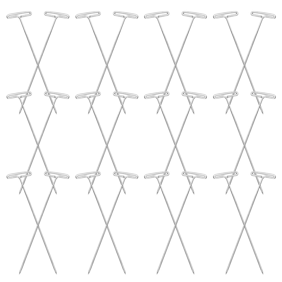 Vaguelly Unisex 200Pcs Professional Wig Pin Metal Blocking Needles For Hair Extension