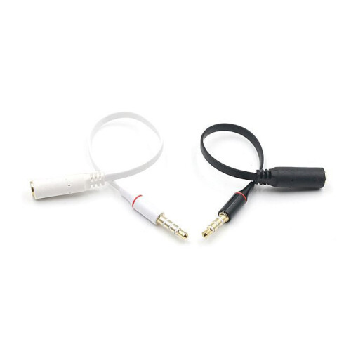 Estensione 3,5 Mm Maschio A Per Cuffie Stereo Nero