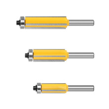 Professional Wood Trimming Router Bit 4 Flute-3 piece set
