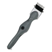 BBQ Grill Brush With Ergonomic Grip And Stainless Steel Bristles