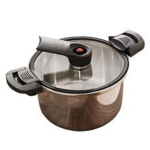 Stainless Steel Pressure Pot Multipurpose Cooking Safe-  5.4L