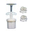 Flower Shape Mooncakes Stamps 50g Capacity Effective ABS Mould 1