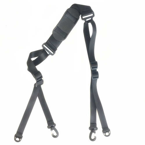 1Pc Black Nylon Handle Strap for Scooter with Quick Release Buckle