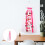 1Haaraccessoires Organizer Roze PVC Met Elegant Muurdesign 6