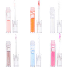 6-teiliges Lipgloss-Set mit Glitzer, schimmernde flüssige Lippenstifte