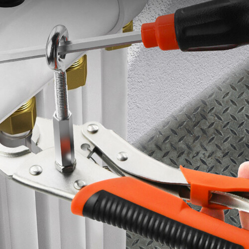Multipurpose Pipe Installation Tool Floor-Integrated floor hea 2