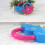 6Pcs Jingle Bells Sleigh Instrument With Plastic Handle Bear Design 6