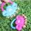 6Pcs Jingle Bells Sleigh Instrument With Plastic Handle Bear Design 10