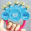 6Pcs Jingle Bells Sleigh Instrument With Plastic Handle Bear Design 5