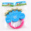 6Pcs Jingle Bells Sleigh Instrument With Plastic Handle Bear Design 4