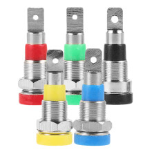 5St Banana Plug Audio Connectoren Voor Versterker En Geluidssysteem