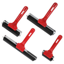 4 Stuks Rubberen Inktroller Voor Lijmen Printen Schilderen Diy