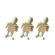 3 Stks Robot Lege Onafgewerkte Knutselprojecten Diy