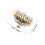 4Stk Hanukkah Serviettenring Metall Halter 2
