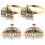 4Stk Hanukkah Serviettenring Metall Halter 11