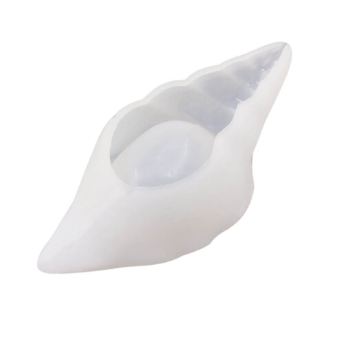 Diy Gussform Conch Form Handgefertigte Silikonform (Weiß)
