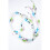4 Pezzi Collana Portaocchiali Con ( Rosa) 9