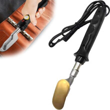 Electric Leather Iron Thermostatic Control For Wrinkle Removal On Leather Items And Leather Crafts Ergonomic Design