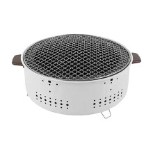 Ensemble Grill De Table Portable Au Charbon Pour Camping Cuisson