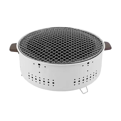 Ensemble Grill De Table Portable Au Charbon Pour Camping Cuisson