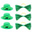 1Set St Patricks Day Weinfaschenverschlüsse Krawatten 7