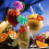 50 Pezzi Cocktail Hawaiani Per Spiedini Frutta E Torta 5