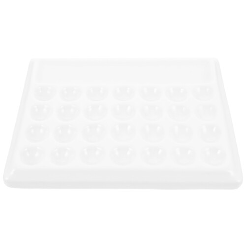 1St Duurzame Keramische Schildertray Wit Voor En Tekentools 1