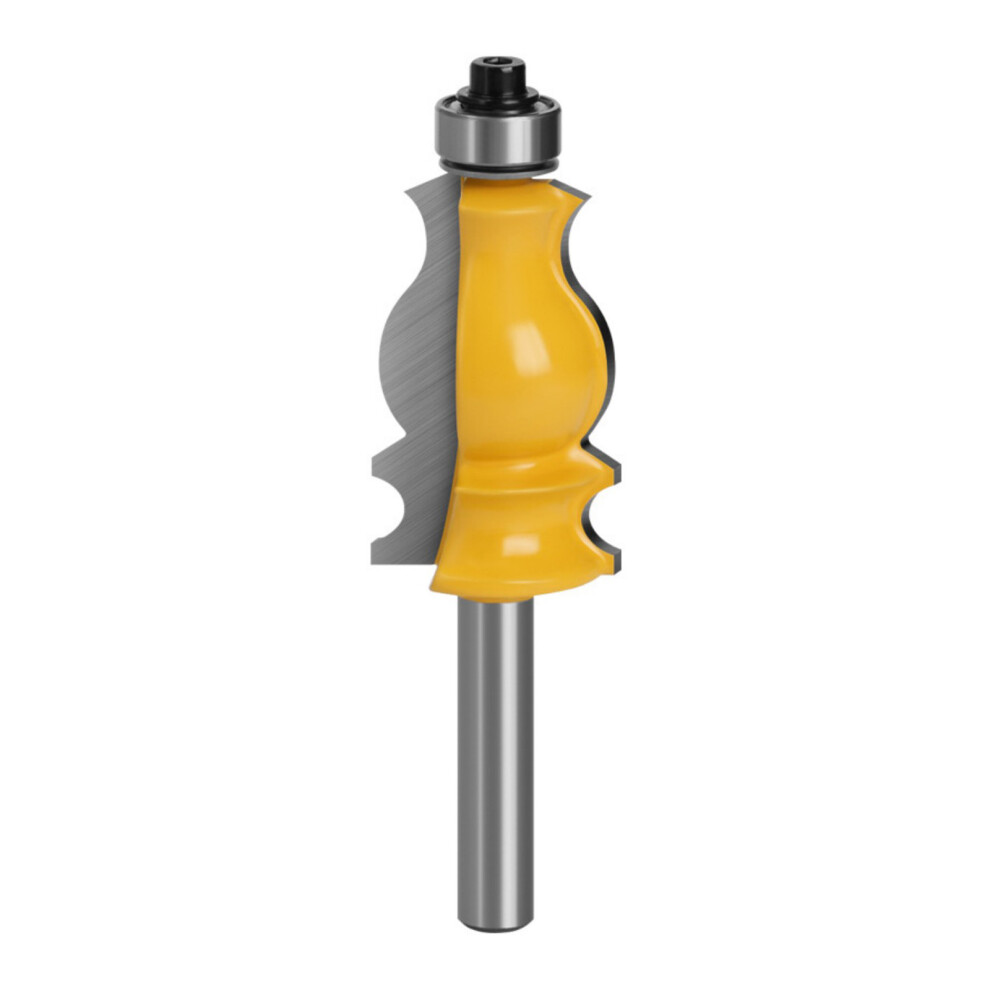 Hardened Steel Fish Tail Router Bit 6Mm Shanks For Smooth Curved 7696000971940
