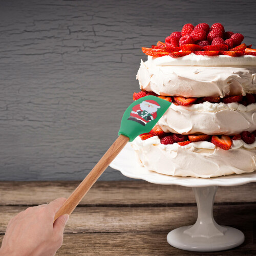 Kerst Silicone Spatula Met Handvat Voor En 2