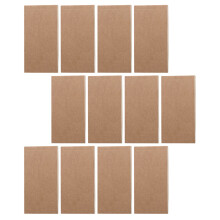 12St Portable Planungshandbücher Taschenblock Mini Notizblöcke (Khaki)