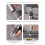 Cordless Pepper Grinder Automatic Spices Mill ABS Modern-Silver 5