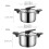 Durable 3.6/5.4L Pressure Cooking Pot With Enhancing-  3.6L 4