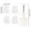 Plastic Mooncakes Pastry Press 2 Size 50g 75g Easy Hand-75g 2