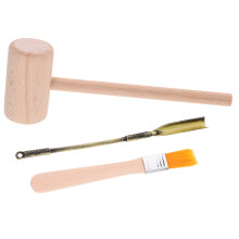 1 set small wooden excavation tools for kids archaeology digging toy