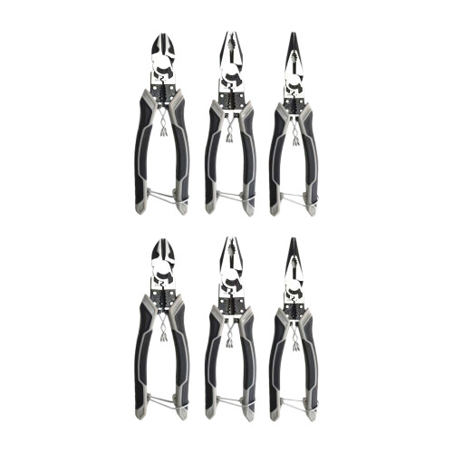 Ergonomic Antislip Handle Electrical-Inclined nose pliers 2