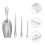 Glasbecher Set Mit Rattan-Hitzeschutz- , Hitzebeständig, Geschenk 5