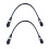 1Pc Handbag Handles Replacement Straps For Bag Black 6