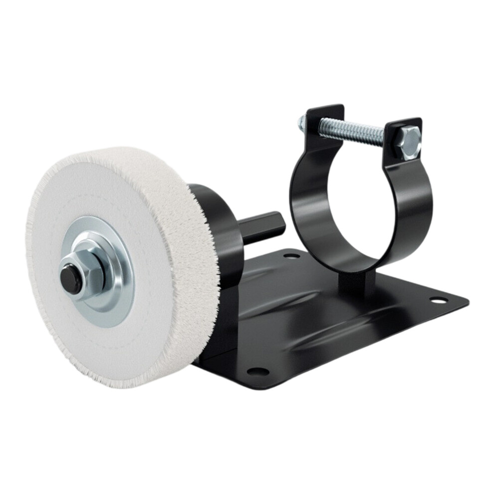 Rotary Abrasive Tip Polishing-White Cloth Wheel With Bracket 7754000903504