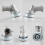 Trimmer Gear Head Gearboxes Head Replacement 24mm 10Teeth 5