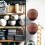 Set Wandvoetbalhouder Basketbal Presentatierekkje 8