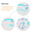 6 Oogschaduw Stickers, Kleverige Eyeliner Decals 8