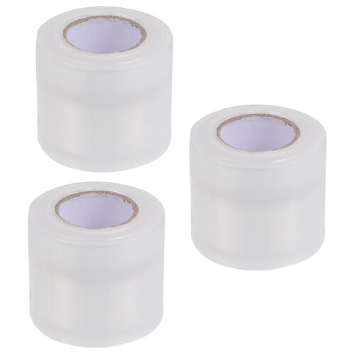3 Rollo Película Desechable Lip, Elástica, Para Maquillaje