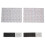 2 Stuks Piano Toetsenbord Decals Voor Beginners 1