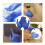 Γάντια νιτριλίου μιας χρήσης, βαρέως τύπου, ανθεκτικά σε τρυπήματα, ανθεκτικά στο 6