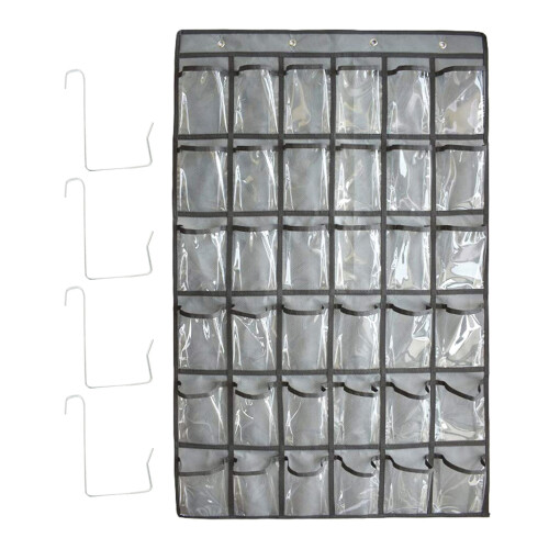 36 Pocket Organizer Hanging Storage Bag for Tools and