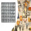 36 Pocket Organizer Hanging Storage Bag for Tools and 5