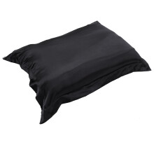 Satin pudebetræk til hår og hud, satin polyesterstof for optimal blødhed og nem pleje, glat og robust følelse for uovertruffen skønhedssøvn (