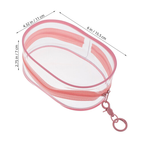 Sac Transparent En Pvc Porte-Clés Pour Miniatures 1