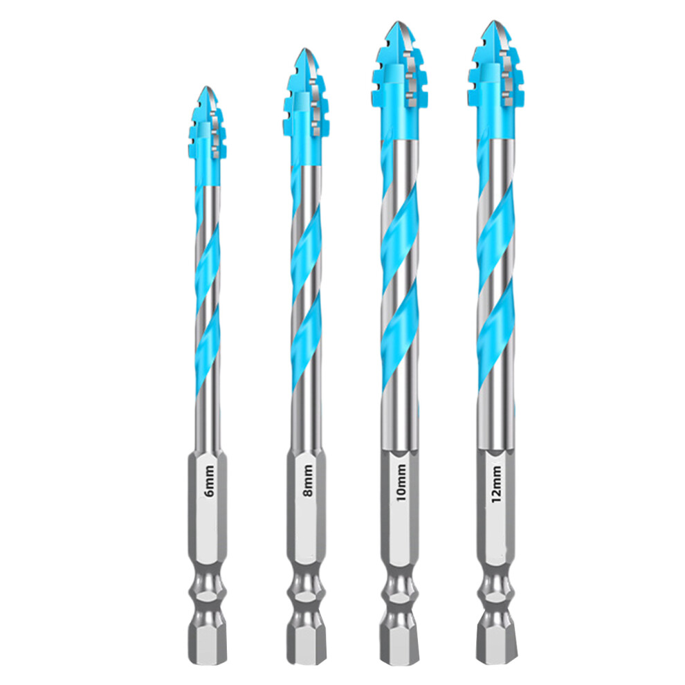 6/8/10/12Mm Eccentric Twist Drill Bit Hardness-6Mm8mm10mm12mm 7696000973050