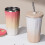 Extra Large Stainless Steel Car Cup With Leak-Gradient green 6